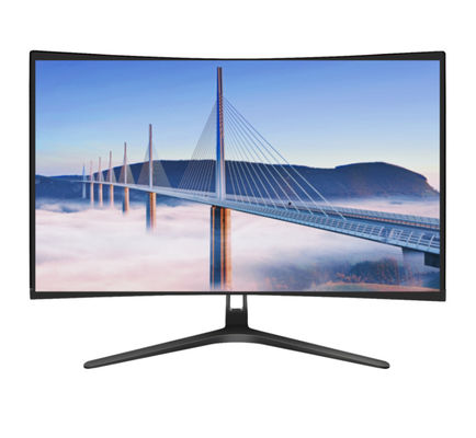 27 Inch 1080P Gaming Monitor melengkung Dengan Tingkat Refresh Tinggi 165Hz DP 1.4 HDR 400