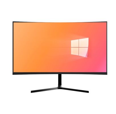 QHD 24인치 구부러진 게임 모니터 1800R 180Hz 무료 동기화 HDR 스피커 USB 30