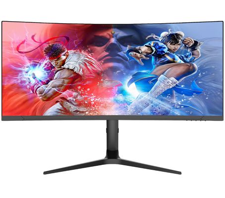 WQHD 34 Inch Ultrawide Monitor Curved 3440x1440 R1500 Up To 165Hz 1ms