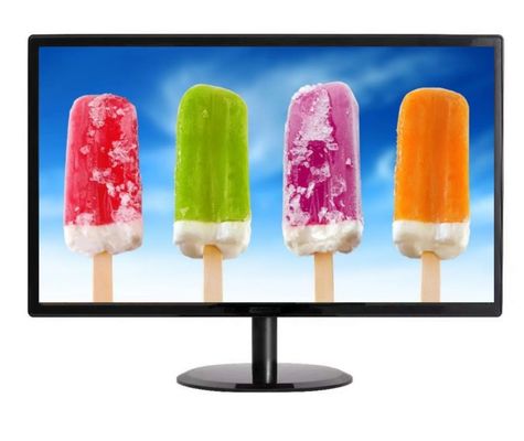 18.5 Inch HD Komputer PC Monitory 75Hz VESA Mountable Ochrona oczu