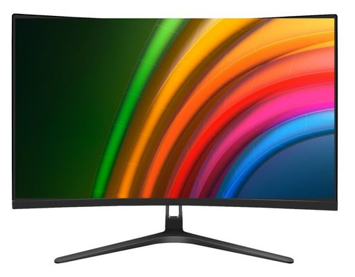 27 Inch Immersive 1080p Gaming Monitor 178° Sudut Tampilan 4ms Waktu Tanggapan Dual HDMI Input 300 Cd/M2 Kecerahan